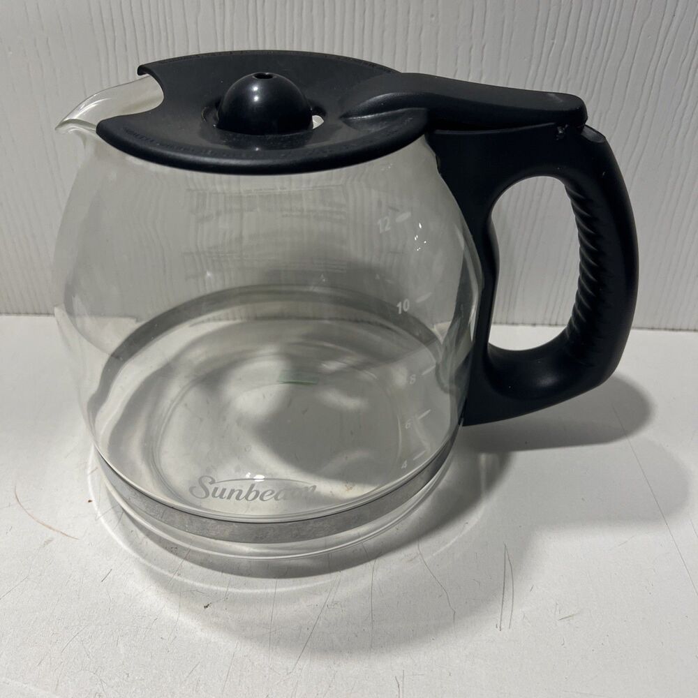 Sunbeam 12 Cup Replacement Carafe Glass Coffee Pot